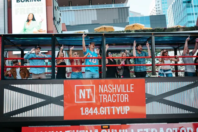 Downtown Nashville Public Party Tractor 21+ Only