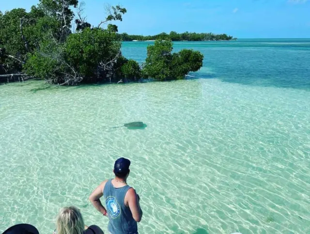 Key West Sandbar Safari on One of a Kind Tiki Boat