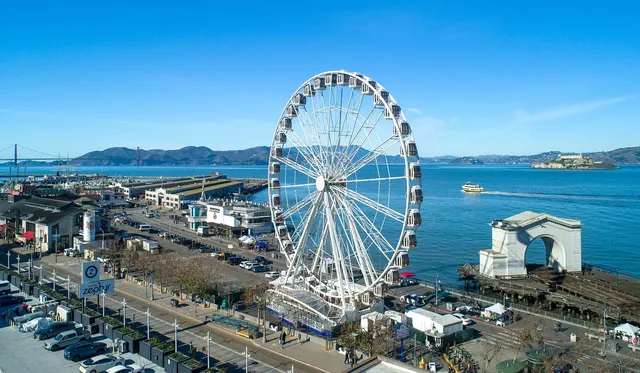 SF Ferris Wheel: Ultimate Views of Pacific Ocean, Alcatraz Tour