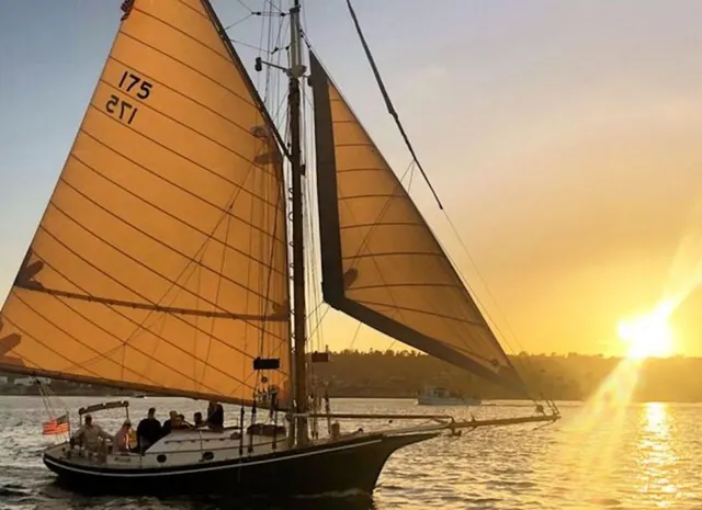 San Diego Bay Sail Aboard a Vintage Yacht Beer and Wine Included + Personalized Guide